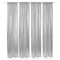 Lann's Linens (Set of 4) Sequin Photography Backdrop Curtains - 2ft x 8ft Tall Glitter Background Panels for Wedding, Party or Photo Booth
